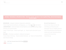 Tablet Screenshot of lag-tanz-hessen.de